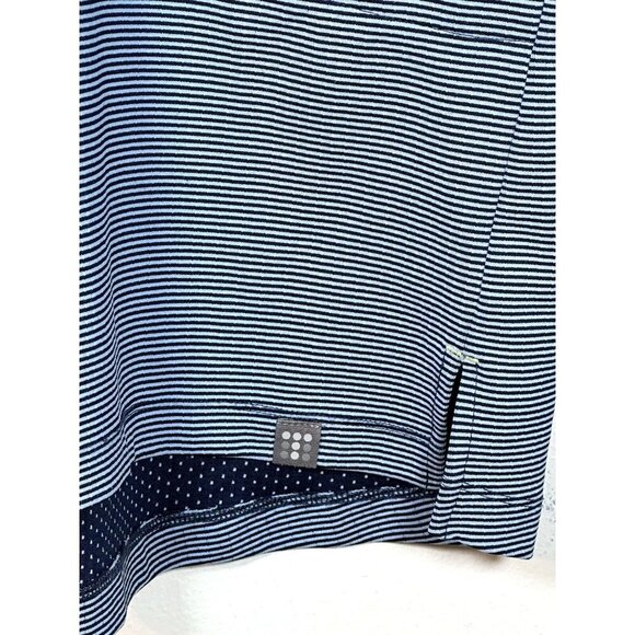 Title Nine Womens‎ Layli Cowl Neck Short Sleeve Mini Athletic Dress Size M Blue - Picture 4 of 13